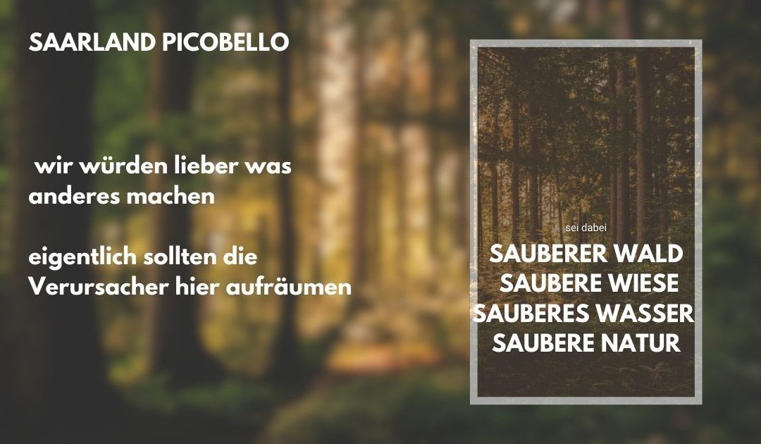 saarland picobello – der Umwelt zuliebe